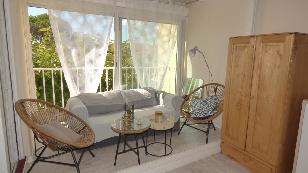 Charmant T2, Cabine, Parking, Les Balcons De La Mediterranee, Narbonne Plage Экстерьер фото